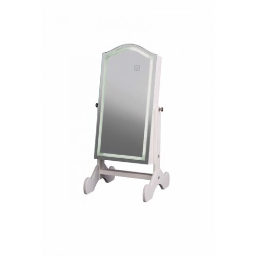SPECCHIO P/GIOIE MDF LED CM29X29X60 - Specchio portagioie realizzato in mdf. Fantastico prodotto da tenere all'interno della
