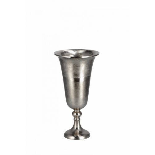 Vaso in metallo - Vaso realizzato in metallo. Ideale come accessorio di arredamento per inserire fiori o piante all'interno.