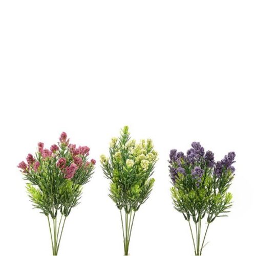 Rametto pick fiori di campo artificiali - Rametto pick fiori di campo ideale per decorazioni e composizioni da creare al cen
