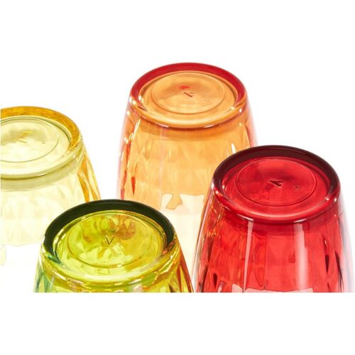 Set 6 bicchieri in vetro colorato - Gemma - Il nostro set da 6 bicchieri Gemma di Tognana è l'alleato perfetto per la tua ta