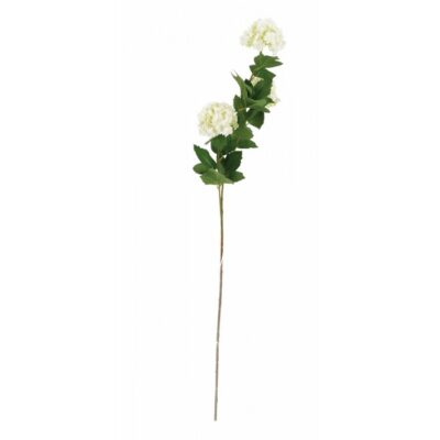 Ortensia artificiale 3 fiori per decorazione - Ortensia con 3 fiori per decorazione ideale per decorare con un tocco di verd
