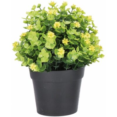 Vaso con fiori artificiali - Vaso con fiori ideale per dare un tocco di verde all'interno della tua casa.Decidi di creare un