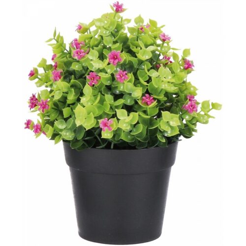 Vaso con fiori artificiali - Vaso con fiori ideale per dare un tocco di verde all'interno della tua casa.Decidi di creare un