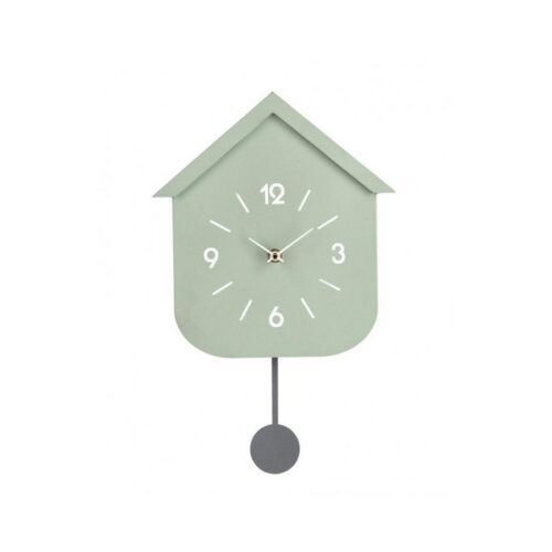 Orologio da parete con pendolo - Home - Orologio da parete Home con pendolo realizzato in mdf e acciaio.Fantastico orologio
