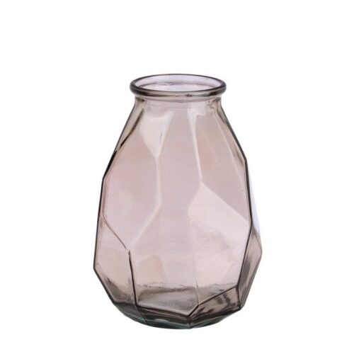 Vaso in vetro riciclato - Lotso - Vaso Lotso realizzato in vetro riciclato.Ottimo vaso per creare decorazioni al centro di u