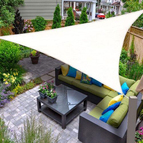 Vela ombreggiante parasole triangolare - Crea una zona fresca e ombreggiata con la nostra vela ombreggiante parasole triango