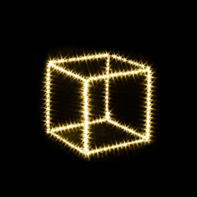 Cubo luminoso 230 microled bianco caldo 25x25 cm - Classic - Se vuoi rendere unico il tuo natale, non puoi non pensare a dec