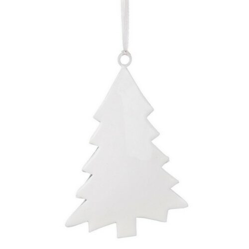 Pendaglio natalizio a forma di pino - Shyla - Pendaglio natalizio, decorazione di natale a forma di pino realizzata in metal