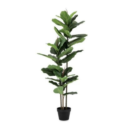 Pianta artificiale con vaso 145 cm - Ficus Lyrata - Pianta Ficus Lyrata con vaso bellissima pianta artificiale. Grazie alla