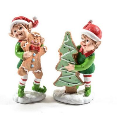 Elfo natalizio decorativo in resina - Elfo natalizio decorativo in resina è un fantastico accessorio che insieme ad altre de