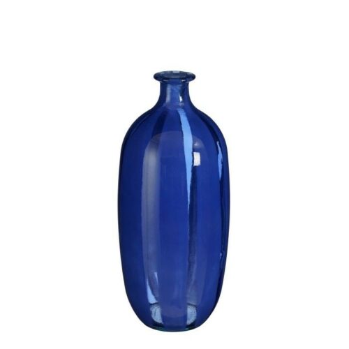 Vaso decorativo in vetro - Montello - Bottiglia decorativa Montello realizzata in vetro riciclato. Fantastico accessorio dec