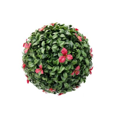 Bosso artificiale sempreverde con fiori di gardenia - Se stai arredando la tua casa, il tuo ufficio o la tua attività e il p